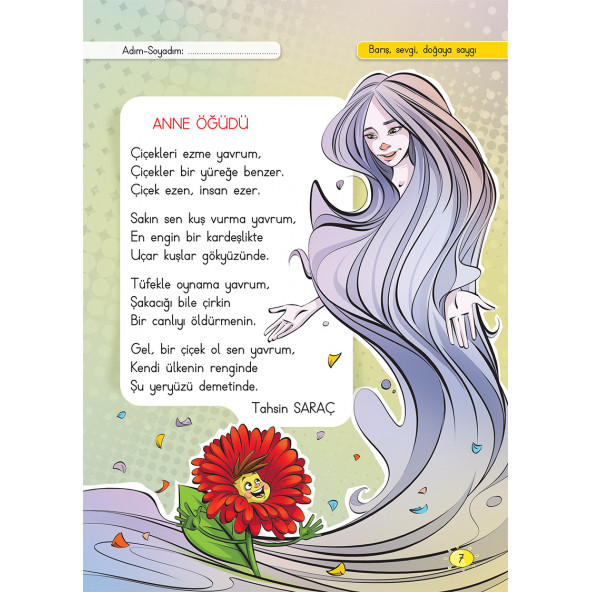 Değerlerimizle Süper Okuma Anlama 1. Sınıf - 4