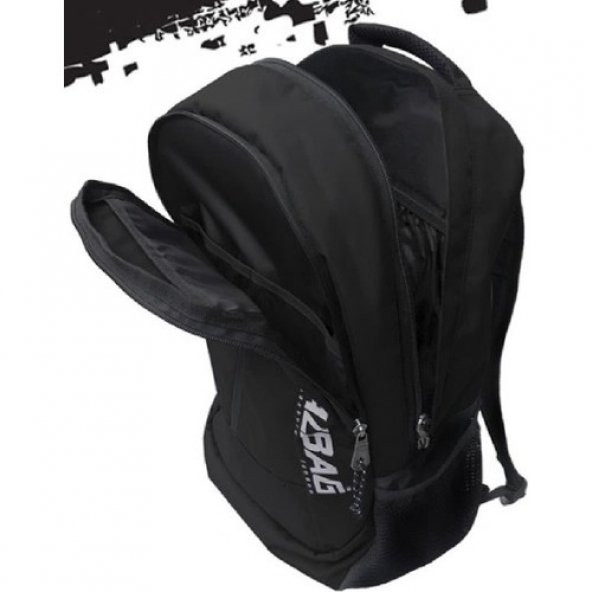 Jacbag Neo İki Bölmeli Sırt Çantası Jac-49 Siyah - 2