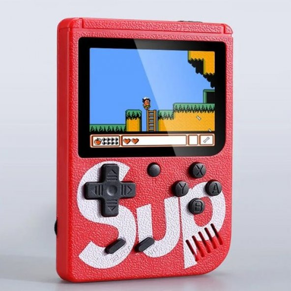Sup 400 Nostalji Oyunlu Taşınabilir Retro Mini Atari Gameboy ALL-36165 - 3