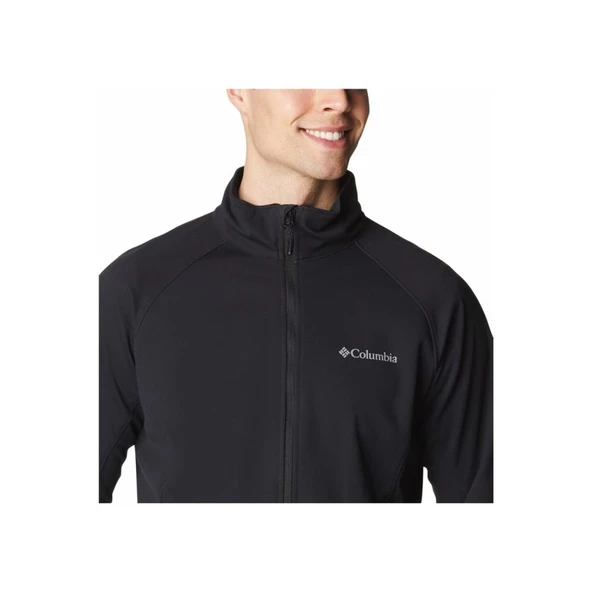 Columbia Canyon Meadows Softshell Erkek Siyah Mont WO3213-010 - Resim 2
