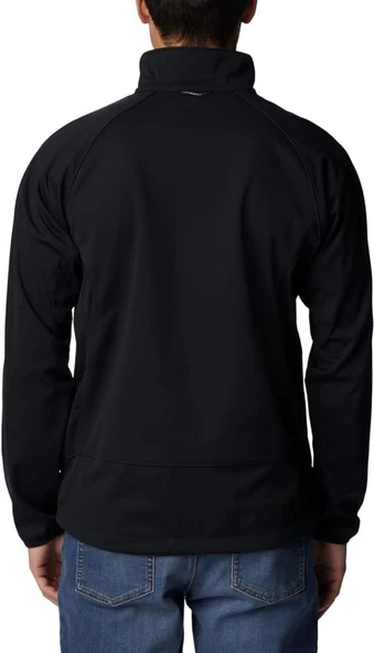 Columbia Canyon Meadows Softshell Erkek Siyah Mont WO3213-010 - Resim 5