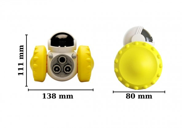 Glipet İnteraktif Ödül Dağıtım Robotu Turkuaz