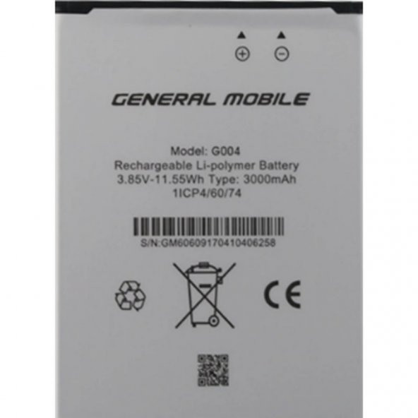 General Mobile Discovery Gm6Gm6 Life Pil Batarya - 1