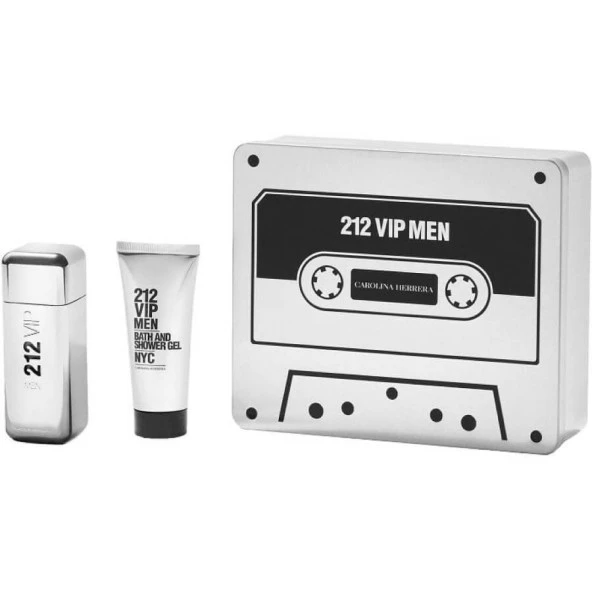 Carolina Herrera 212 VIP Men Erkek Parfüm EDT 100 ML + Shower Gel 100 ML