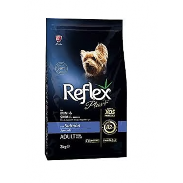 Reflex Küçük -Mini Irk Somonlu Yetiskin Köpek Mamasi 8 Kg