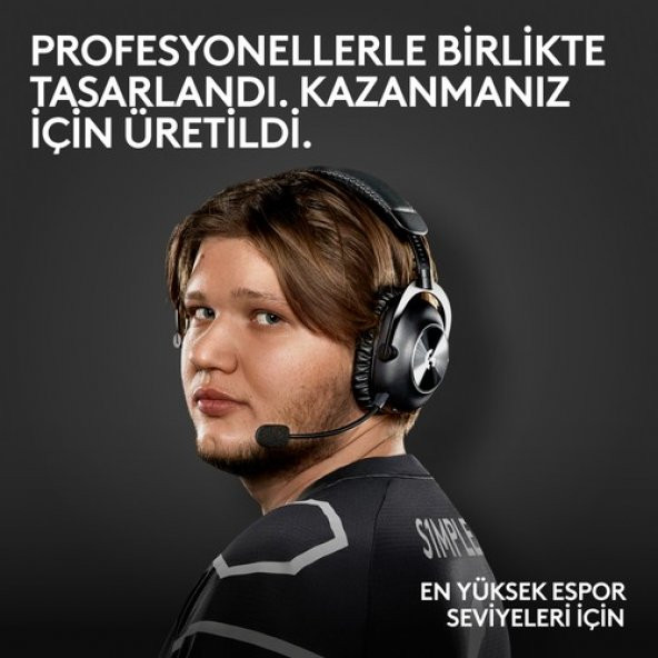 Logitech G PRO X 2 LIGHTSPEED Kablosuz DTSX Headphone 2.0 - 7.1 Surround Ses Oyun Kulaklığı - Pembe - 2
