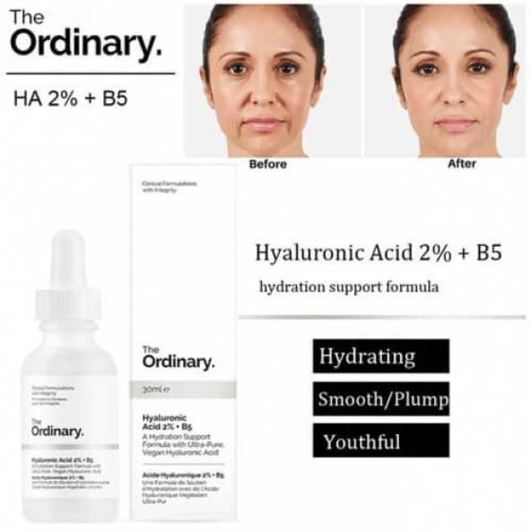 The Ordinary Hyaluronic Acid 2% + B5 30ml 6956142451214