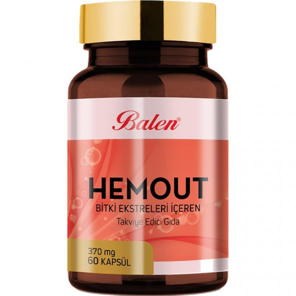 Balen Hemout Bitki Ekstreleri İçeren Kapsül 370 Mg X 60 Adet
