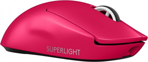 Logitech G PRO X SUPERLIGHT 2 Hafif HERO 2 Sensör 32.000 DPI LIGHTSPEED Kablosuz Oyuncu Mouse - Pembe ürün görseli 1