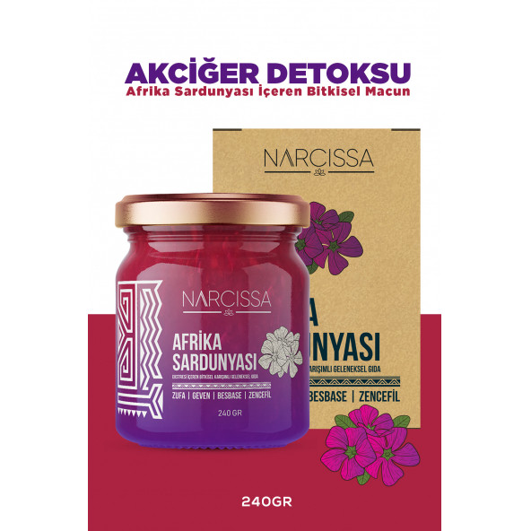 Narcissa Afrika Sardunyası Macunu 240 gr - 2