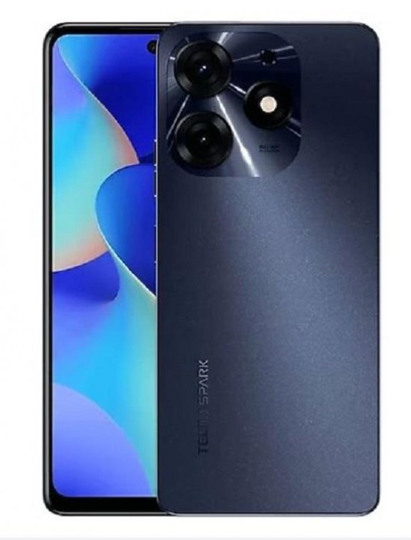 Tecno Mobile Spark 10 Pro KI7 8GB Ram 256GB Siyah (Tecno Türkiye Garantili)