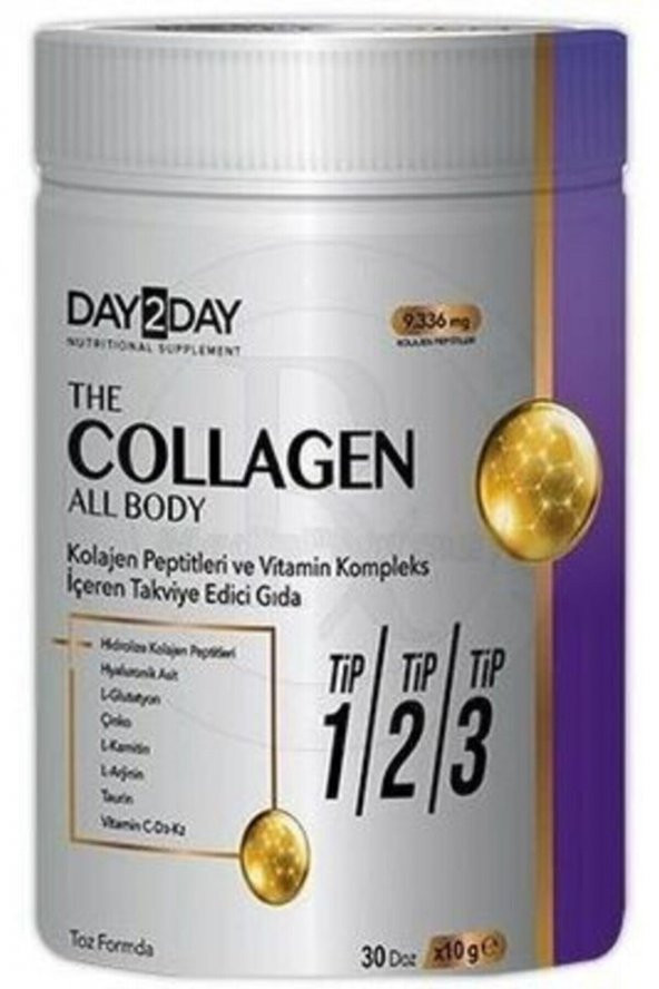 Day2Day The Collagen All Body Toz 10 gr 30lu