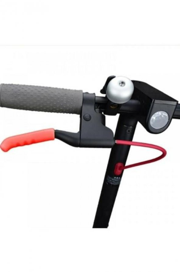 Sarissa Scooter Aksesuar Elektrikli Scooter Fren Kolu Koruyucu Kırmızı - 3