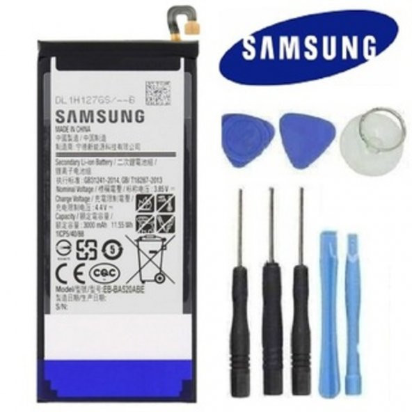 Samsung A5 A520 Pil Bataryaeb-Ba520Abe ve Tamir Seti - 2