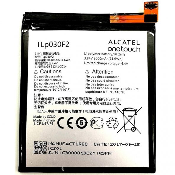 Vodafone Smart Pro 7 Batarya Pil ve Tamir Seti Tlp030F2