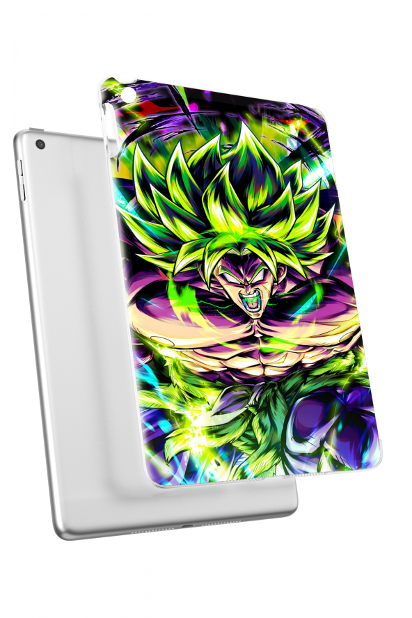 Apple Ipad Air 1  2 Ipad 5.  6. Nesil 9.7 Kılıf Opus 27 Dragon Ball Süper Broly Silikon Cream