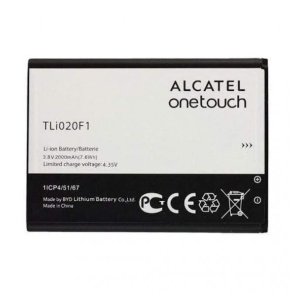 Alcatel One Touch Tli020F1 Pixi4Pop2Ot-70407040D5042 Batarya