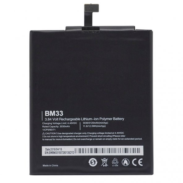 Xiaomi Mi 4İ Batarya Pil Bm33