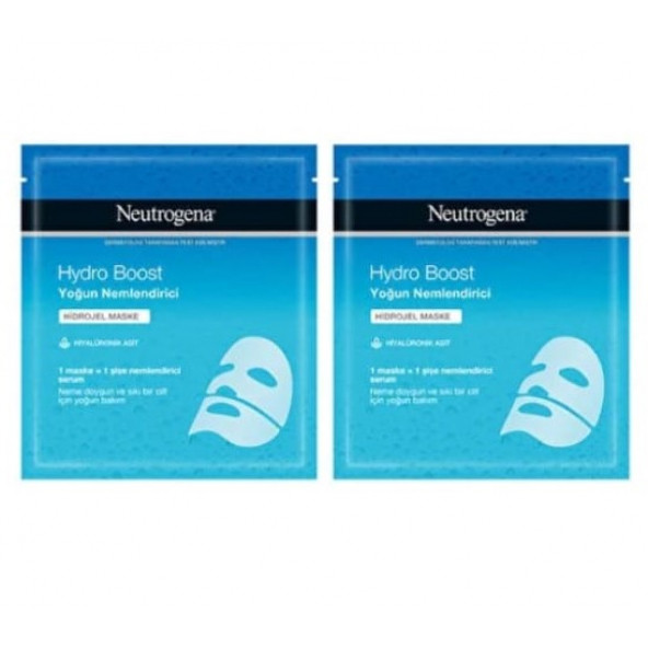Neutrogena Hydro Boost Yoğun Nemlendirici Hidrojel Maske 1+1 - 2