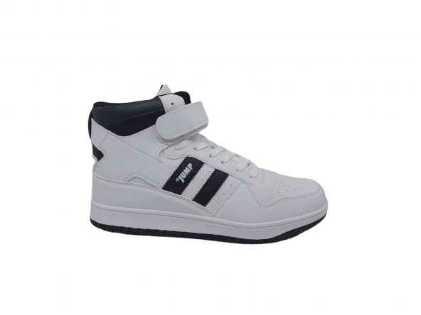 Jump 28504 Beyaz Uzun Bilekli Erkek Sneaker Günlük Spor Ayakkabı ürün görseli 1
