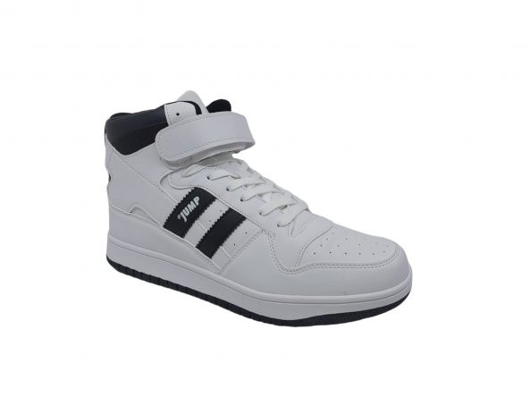 Jump 28504 Beyaz Uzun Bilekli Erkek Sneaker Günlük Spor Ayakkabı - Resim 5