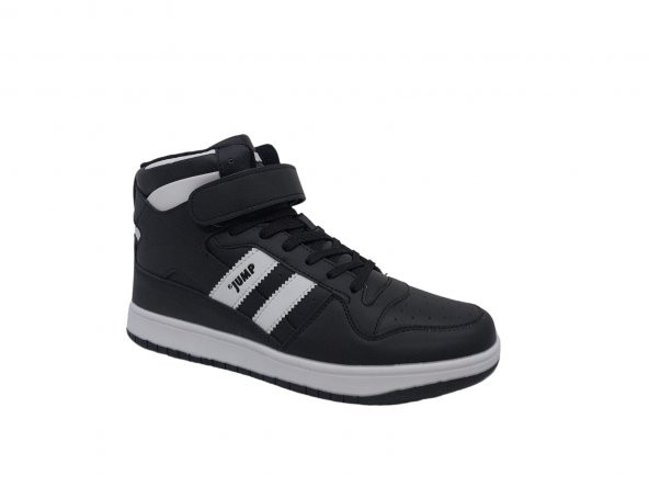 Jump 28504 Siyah Uzun Bilekli Erkek Sneaker Günlük Spor Ayakkabı - 2