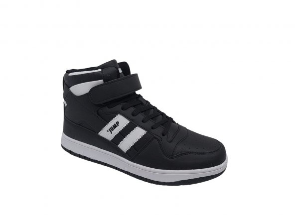 Jump 28504 Siyah Uzun Bilekli Erkek Sneaker Günlük Spor Ayakkabı - 4
