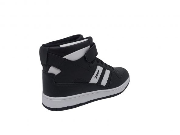 Jump 28504 Siyah Uzun Bilekli Erkek Sneaker Günlük Spor Ayakkabı - 5