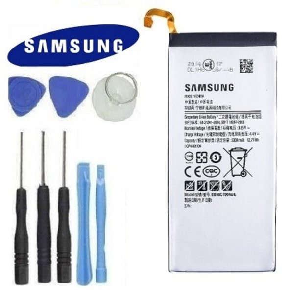 Samsung C7 C700 Pil Batarya Eb-Bc700Abe ve Tamir Seti - 2