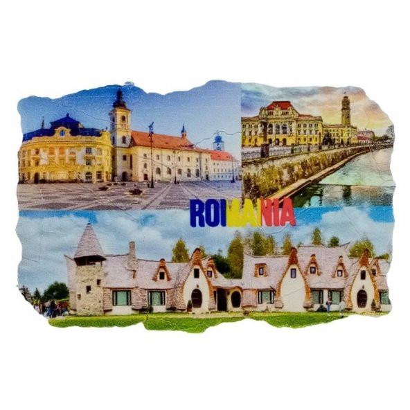 Romanya Temalı Fresco Magnet ürün görseli 1