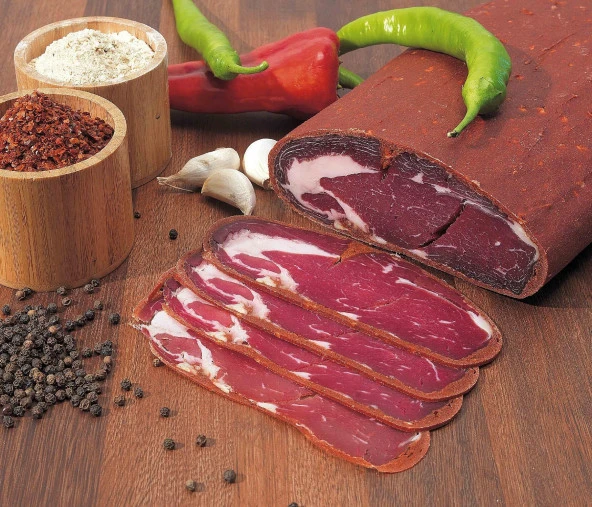 Karaca  Osmanlı Sucuk 250 Gr Tütünlük Pastırma 250 Gr Blok Dana Kavurma 250 Gr - 2