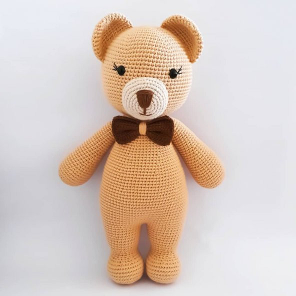 Sevimli Ayıcık Amigurumi Organik Oyuncak - 1