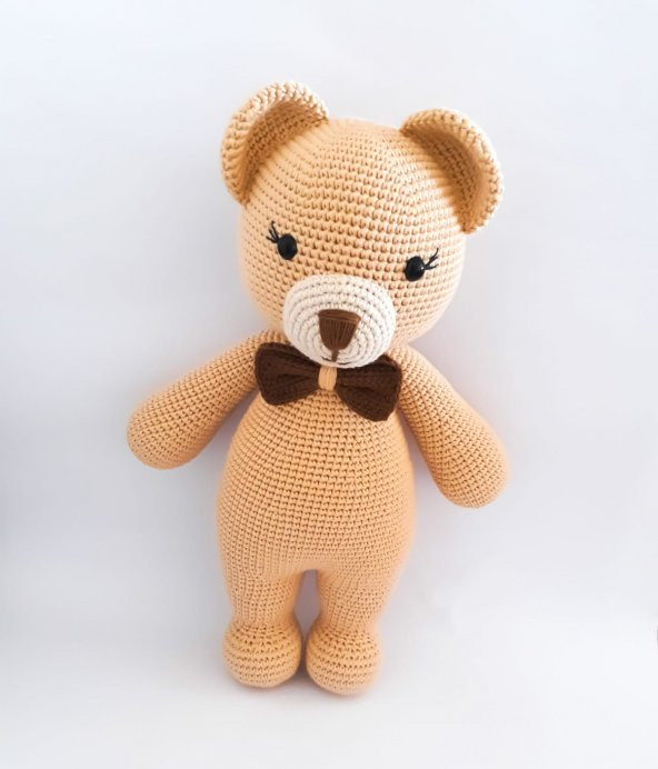 Sevimli Ayıcık Amigurumi Organik Oyuncak - 2