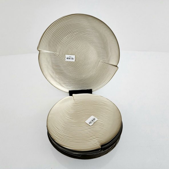 Glasscom Cam Pasta Tabağı Takımı (Sarı) - 2
