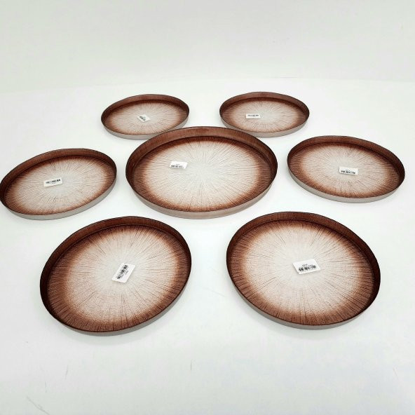 Glassco Mürdüm Dik Kenar Transparan Cam Pasta Tabağı - 6