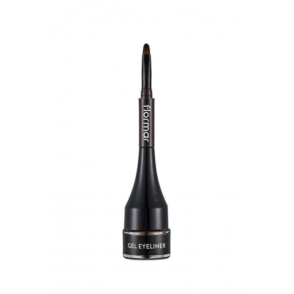 FLORMAR Özel Fırça Başlıklı Yoğun Pigmentli Mat Jel Eyeliner - 2