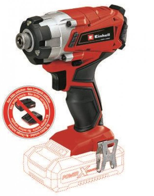 Einhell TE-CI 18/1 Li - Solo Akülü Darbeli Vidalama (Akü ve Şarj Dahil Değildir)