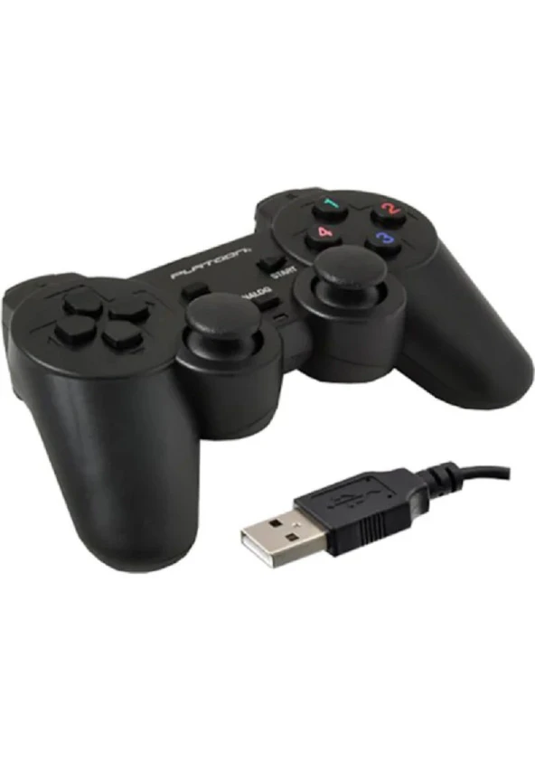 PLATOON GAME JOYPAD PL-2596 USB2.0 KABLOLU GAMEPAD