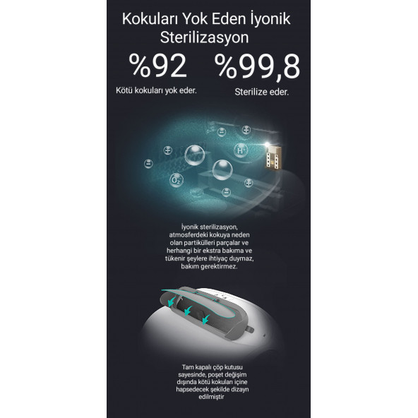 Haustier BF01 Akıllı Otomatik Kedi Tuvaleti - 10