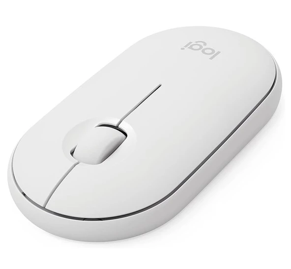 Logitech M350s Pebble 2 Bluetooth Mouse Beyaz - 2
