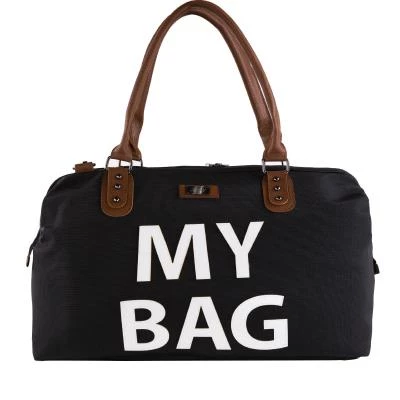 MY My Bag Deri Anne Bebek Bakım Çantası 7070 Siyah