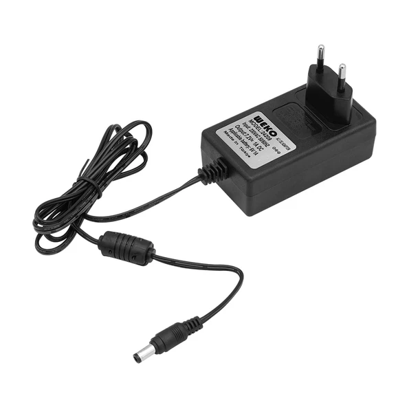 WEKO 7.2 VOLT - 1 AMPER 5.5*2.5 UÇLU KIRMIZI YEŞİL LEDLİ YERLİ ÜRETİM PRİZ TİPİ ŞARJ ADAPTÖR - 3