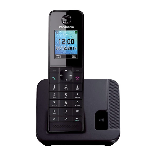 PANASONIC KX-TGH210 DECT TELSİZ TELEFON SİYAH (K0)