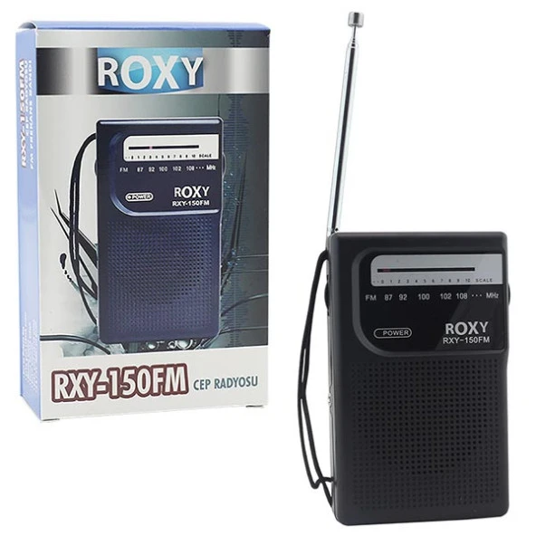ROXY RXY-150FM CEP TİPİ MİNİ ANALOG RADYO (81) (K0)