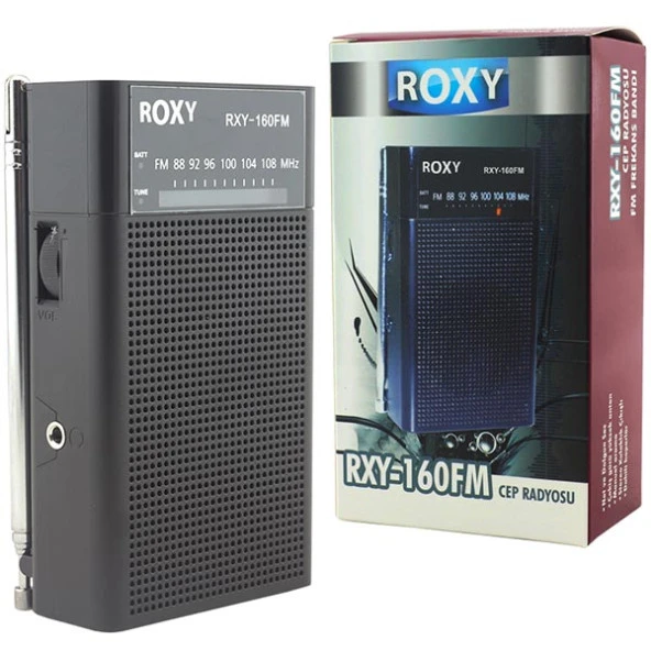 ROXY RXY-160FM CEP TİPİ MİNİ ANALOG RADYO (81) (K0)