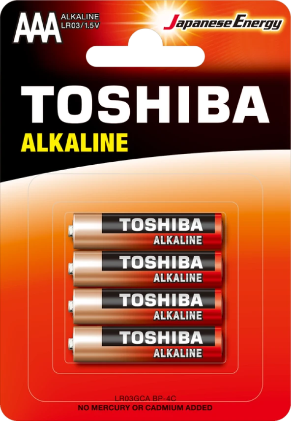 TOSHIBA LR03 BLS ALK.İNCE 4LÜ (K0)