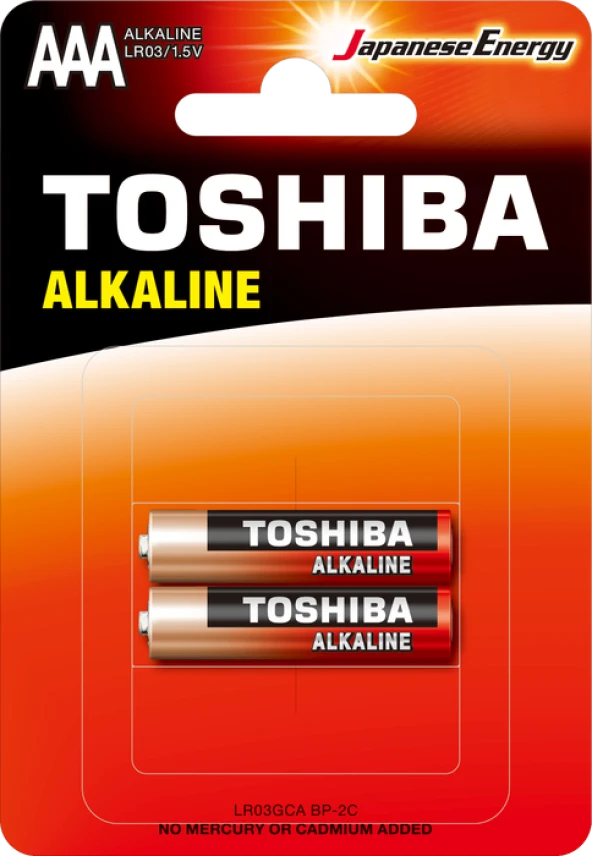 TOSHIBA LR03 BLS. ALK.İNCE 2Lİ (K0)
