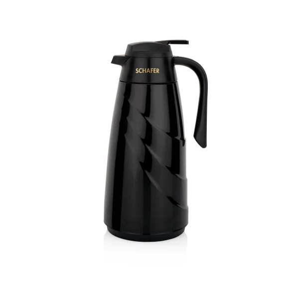Schafer Kitchenhouse Mimoza Cam Termos 1,5 L-Siyah - 3