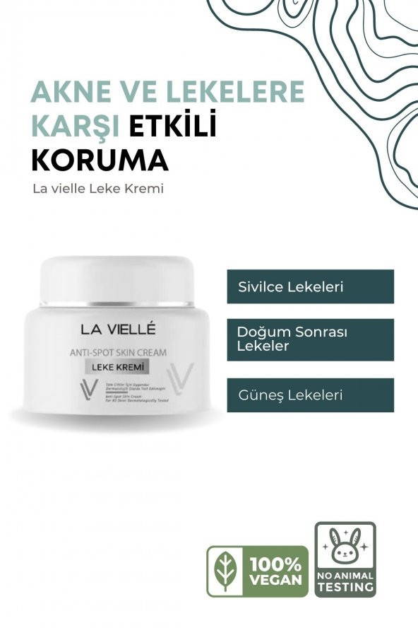 Leke Karşıtı Aydınlatıcı Cilt Bakım Leke Kremi 50 ml