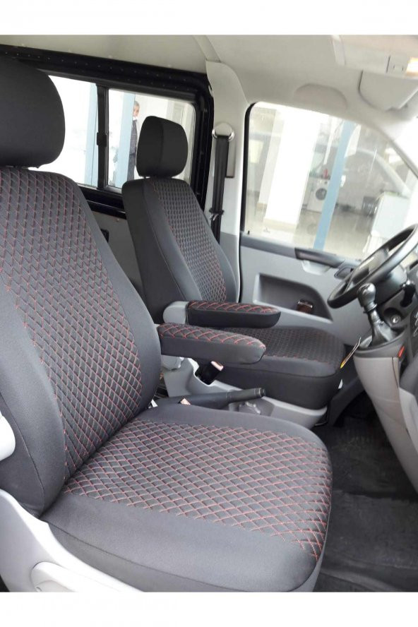 Transporter T5 ve T6 Koltuk Kılıfı 5+1 2004-2022 - 1